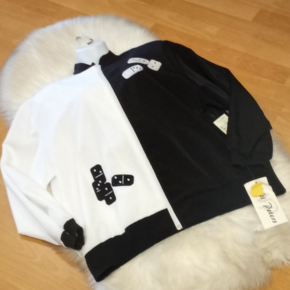 NWT- Vintage Niki Peters Domino  Jacket - Picture 8 of 11